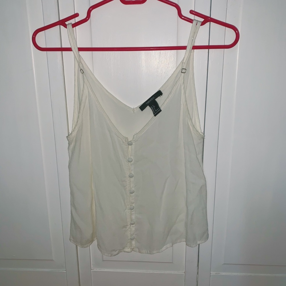 forever 21 loose tank top